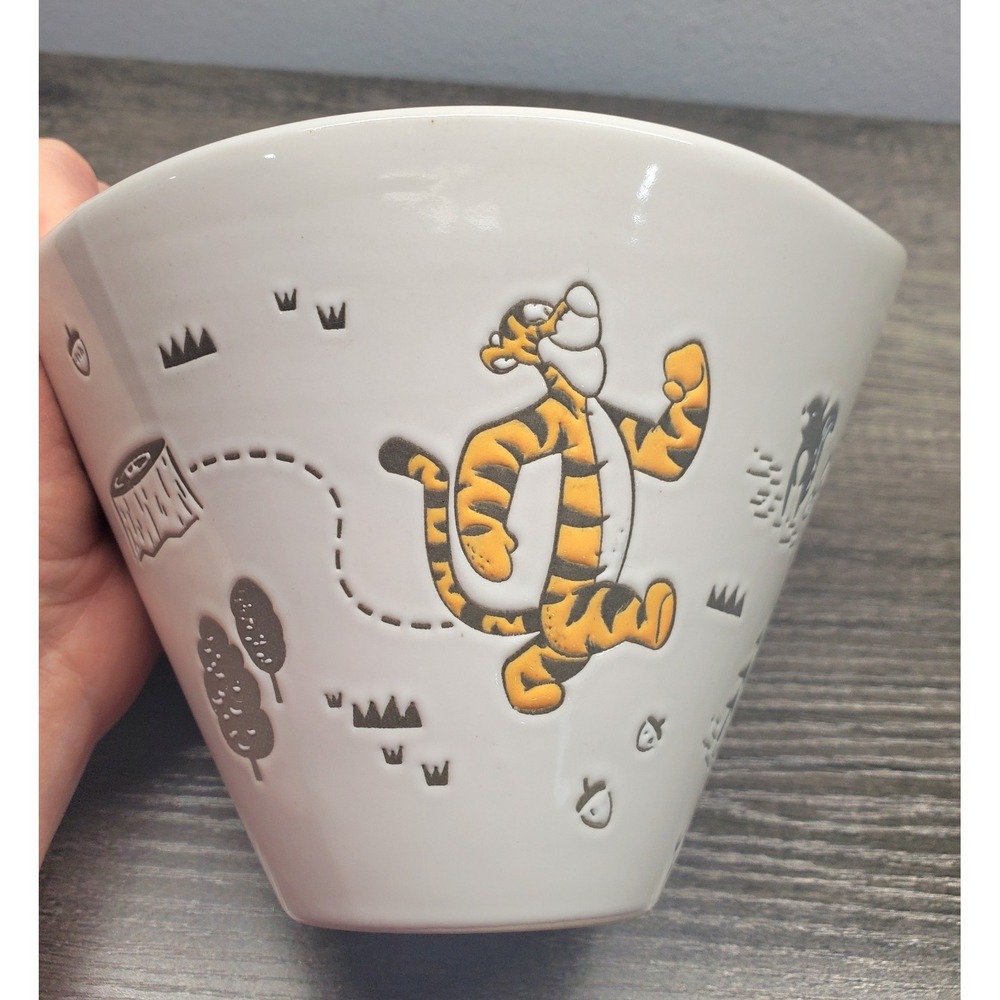 Disney Winnie The Pooh Hundred Acre Wood Ramen Noodle Bowl White Zrike Brands